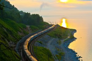 Транссибирская железнодорожная магистраль фото